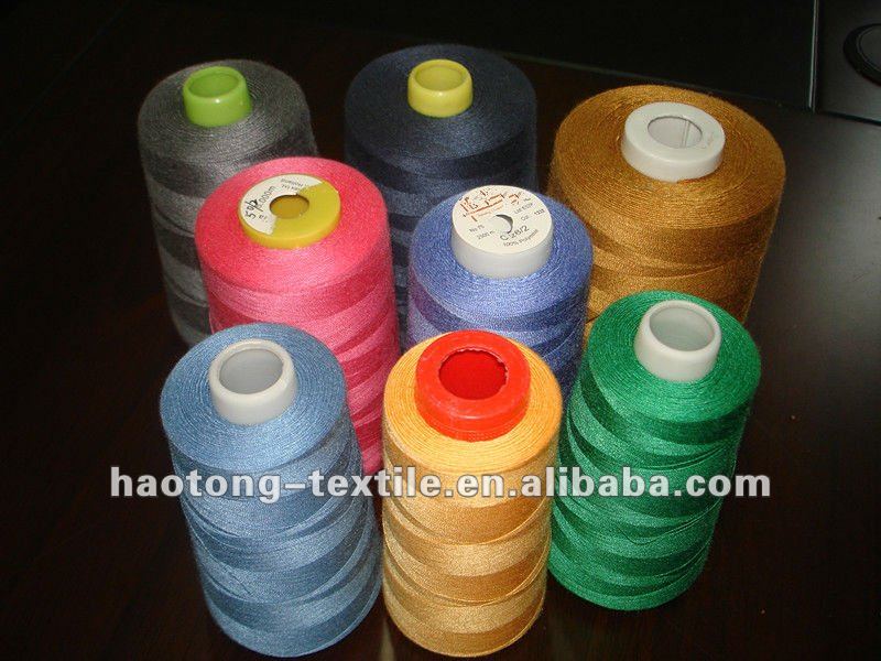 100%年の綿縫う糸-縫い糸問屋・仕入れ・卸・卸売り