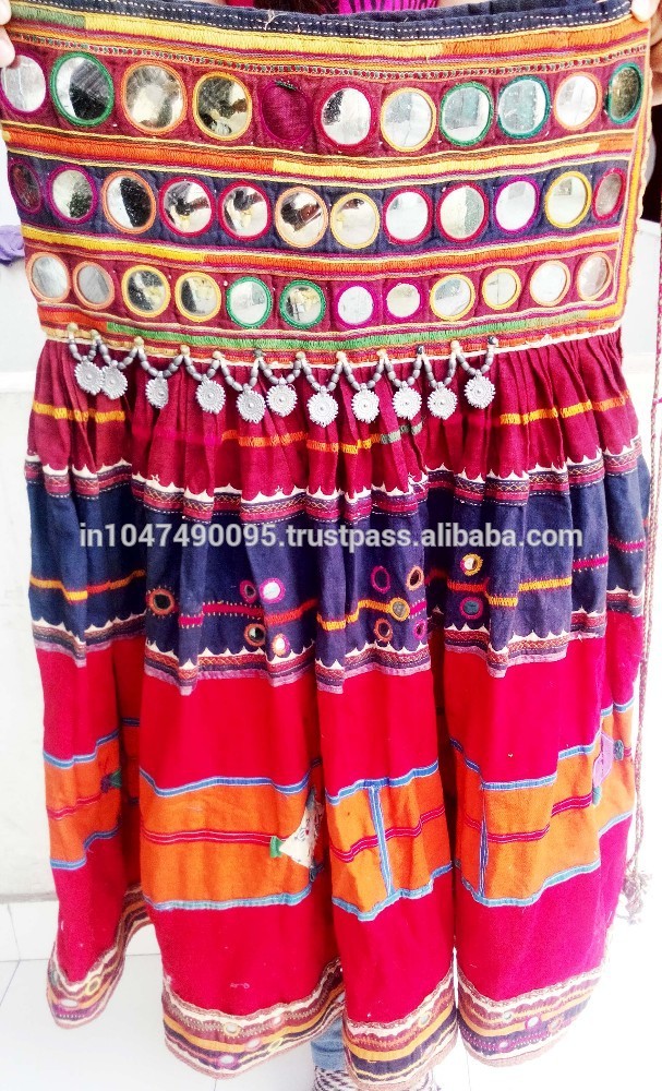 2016新しい到着インドヴィンテージbanjara lehengasスカート、インドbanjara刺繍スカート-プラスサイズドレス、スカート問屋・仕入れ・卸・卸売り