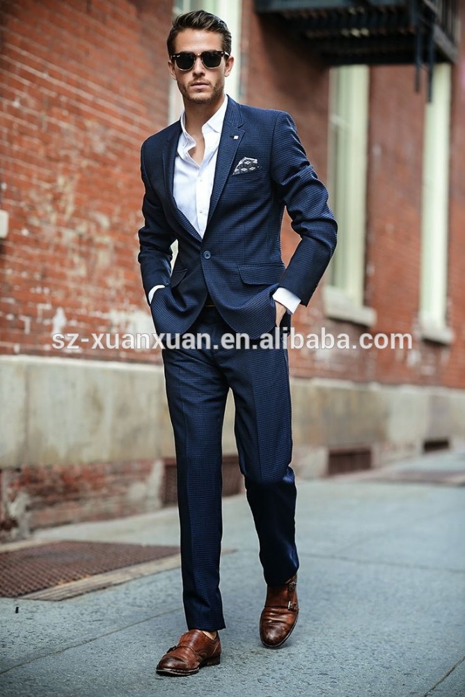 高品質の卸売custmizedファッションの男スーツ-スーツ、タキシード問屋・仕入れ・卸・卸売り
