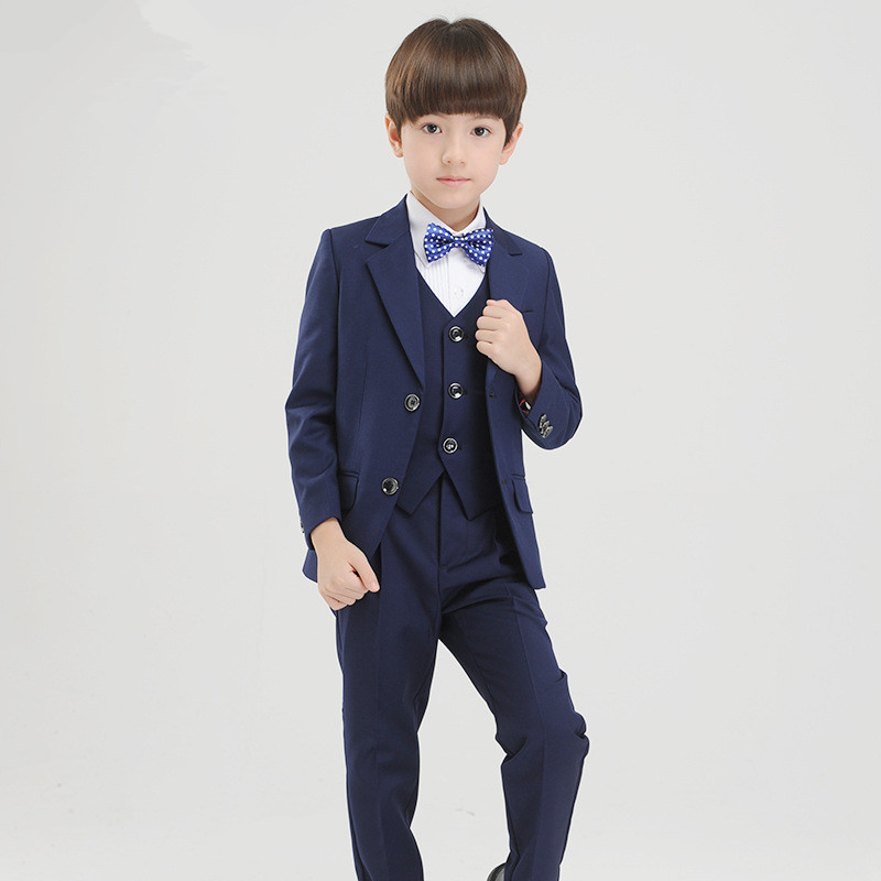 最新の デザイン韓国カスタム フィット男の子スーツ用ウェディング ドレス エレガント子供タキシード スーツ-スーツ、タキシード問屋・仕入れ・卸・卸売り