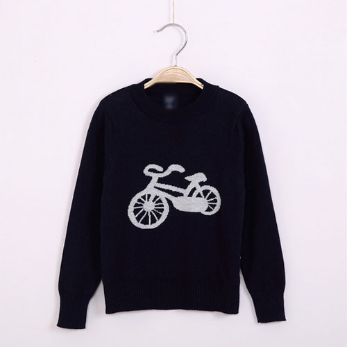 韓国スタイルtbx18015綿ソリッドカラーパターン印刷された男の子のためのファッションセーター-キッズ服　セーター問屋・仕入れ・卸・卸売り