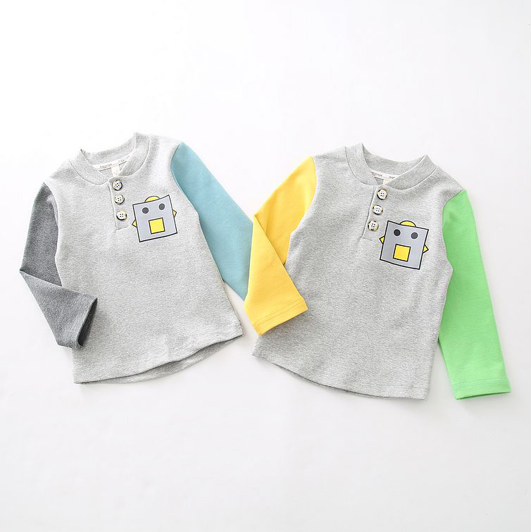 YE1285男の子tシャツ純粋な綿通気性カジュアル子供tシャツ 2016春-問屋・仕入れ・卸・卸売り