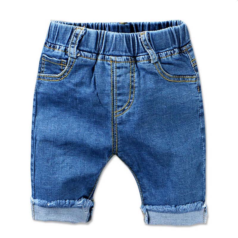 CB9030熱い販売子供デニムジーンズ夏ショートジーンズパンツ女の子のため-キッズ服　ジーンズ問屋・仕入れ・卸・卸売り