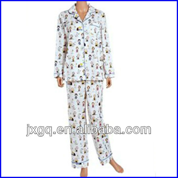 ファッションスタイル2013100％コットンフランネルの卸売パジャマ-パジャマ問屋・仕入れ・卸・卸売り