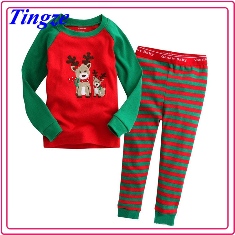 のパジャマの熱い販売の子供の服クリスマスセットは、 子供たちは卸売セットブティックの衣類-パジャマ問屋・仕入れ・卸・卸売り