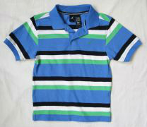 男の子のためのYDの縞のポロシャツ-キッズ服　シャツ、トップス問屋・仕入れ・卸・卸売り