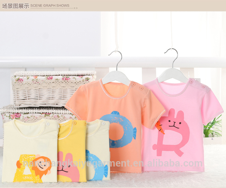 ファッション認定オーガニックコットンファブリック赤ん坊の衣服-プラスサイズTシャツ問屋・仕入れ・卸・卸売り