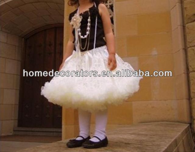 夏の白い2013シリーズpettiskirt女の子のための-ジュニア服（女）スカート問屋・仕入れ・卸・卸売り