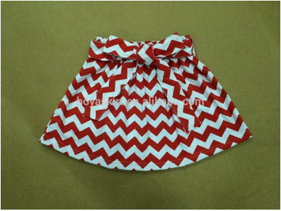 新しいスタイル! 卸売ミニ赤と白のストライプスカートの赤ん坊子供子供服夏のスカート-ジュニア服（女）スカート問屋・仕入れ・卸・卸売り