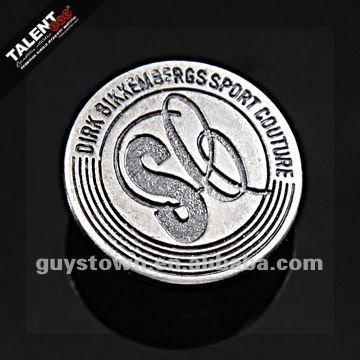 カスタムブランドのロゴのアルミ金属のジーンズのボタン-ボタン問屋・仕入れ・卸・卸売り
