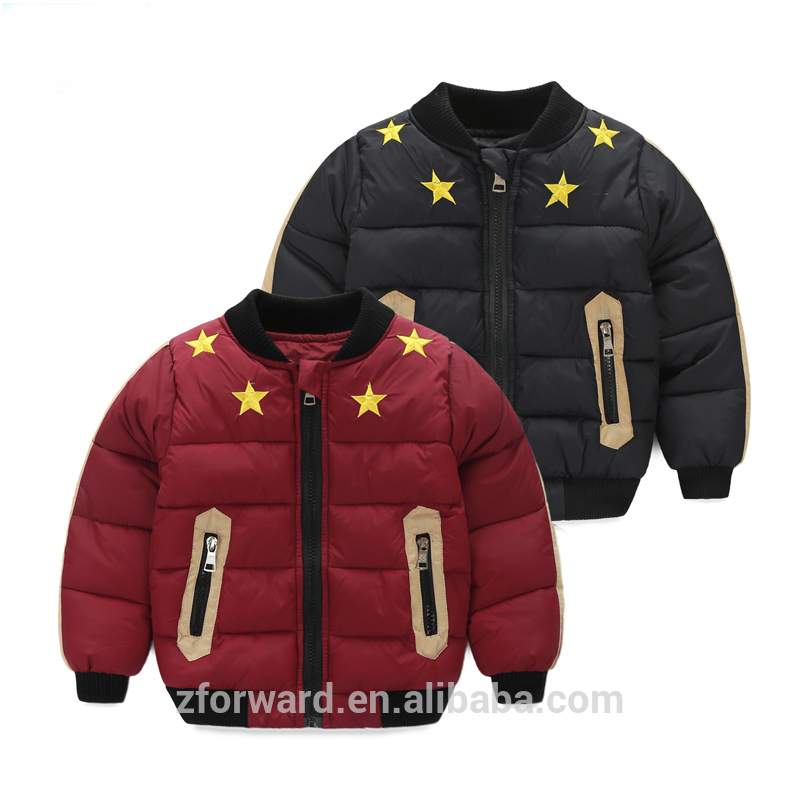 子供ジッパージャケット、 冬の防風コート厚い男の子の子供暖かい冬のコート-ベビージャケット、コート問屋・仕入れ・卸・卸売り