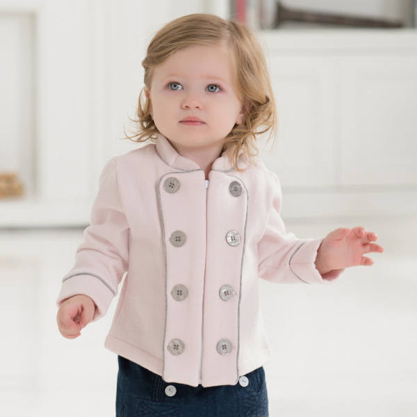 卸売デイブdb935ベラ2014年スプリングバビchenillie幼児コートファッション生き抜くジャケットの赤ん坊の衣類の赤ん坊のコート-ベビージャケット、コート問屋・仕入れ・卸・卸売り