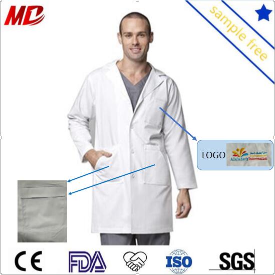 oemサービス供給型とユニセックス男女の化学実験室のコート-医療スタッフ制服問屋・仕入れ・卸・卸売り