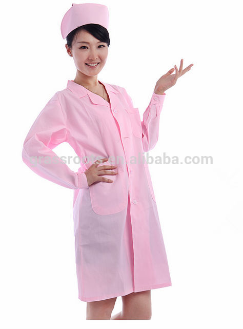 安い使い捨て白衣のために、 女性の医師の制服-医療スタッフ制服問屋・仕入れ・卸・卸売り