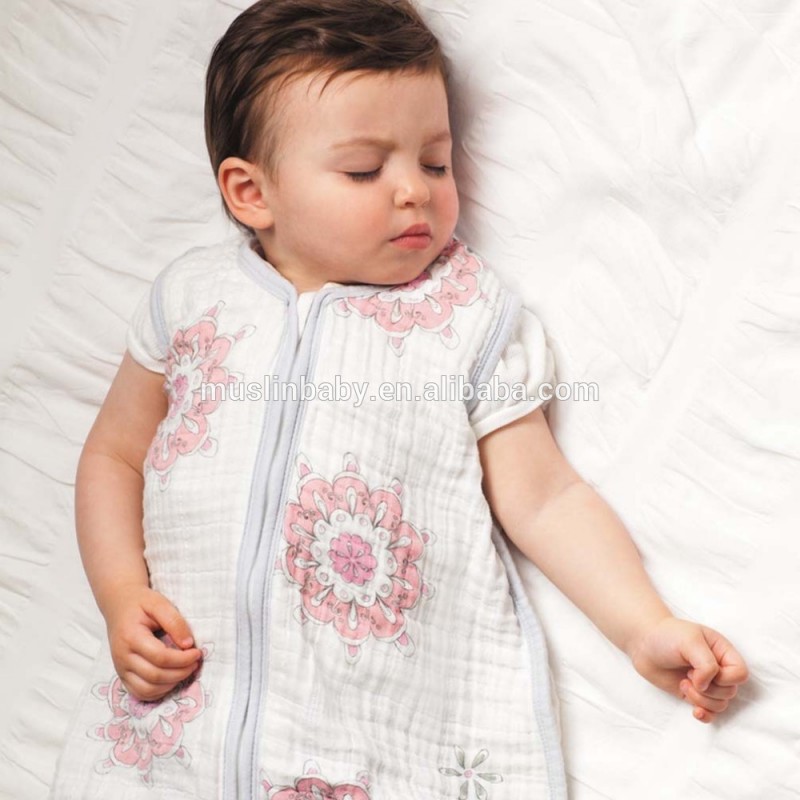 綿100％寝袋赤ちゃんモスリン-ベビー寝袋、シュラフ問屋・仕入れ・卸・卸売り