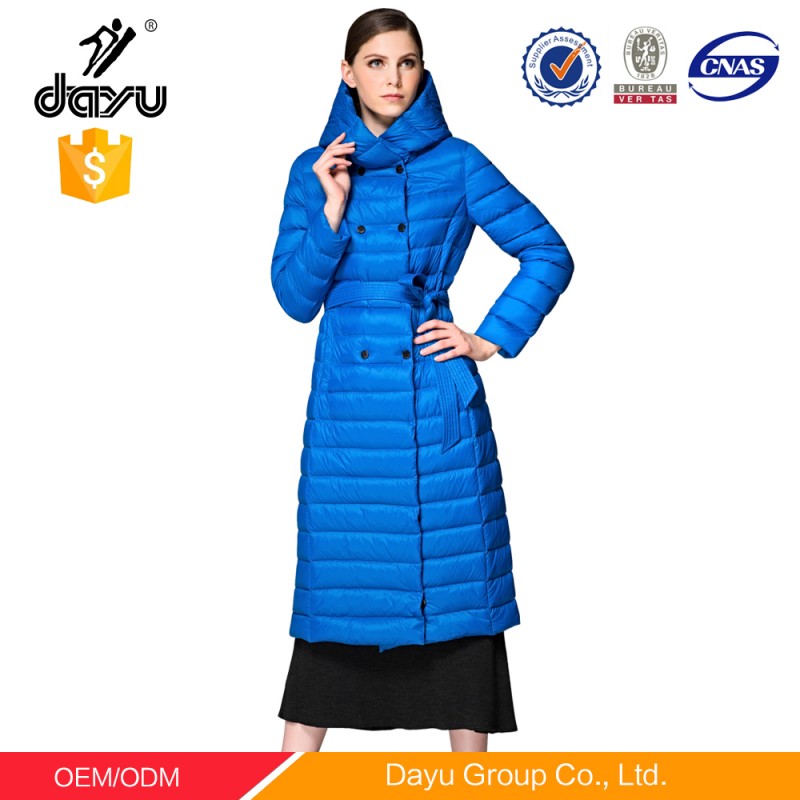 Oem卸売勒ユニークなデザインダウンジャケットのための冬の女性ダウンコート-コート問屋・仕入れ・卸・卸売り