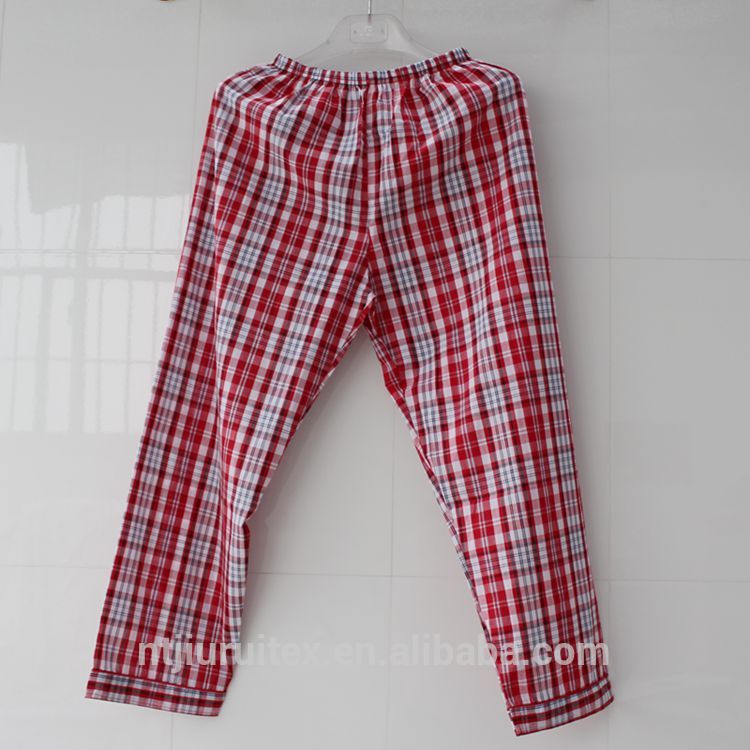 夏の女性個別糸染料綿パジャマパンツ-ラウンジパンツ問屋・仕入れ・卸・卸売り