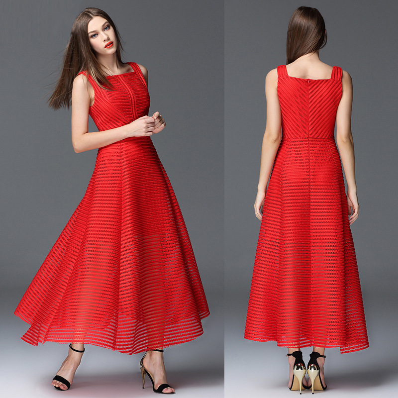 ホットマキシロングドレスデザイン赤女性ウエディングパーティードレスeveingドレス2016-プロムドレス問屋・仕入れ・卸・卸売り