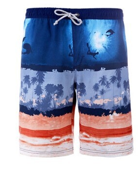カスタムメイドのカラフルな2015快適な男性のビーチショーツ-水着類問屋・仕入れ・卸・卸売り