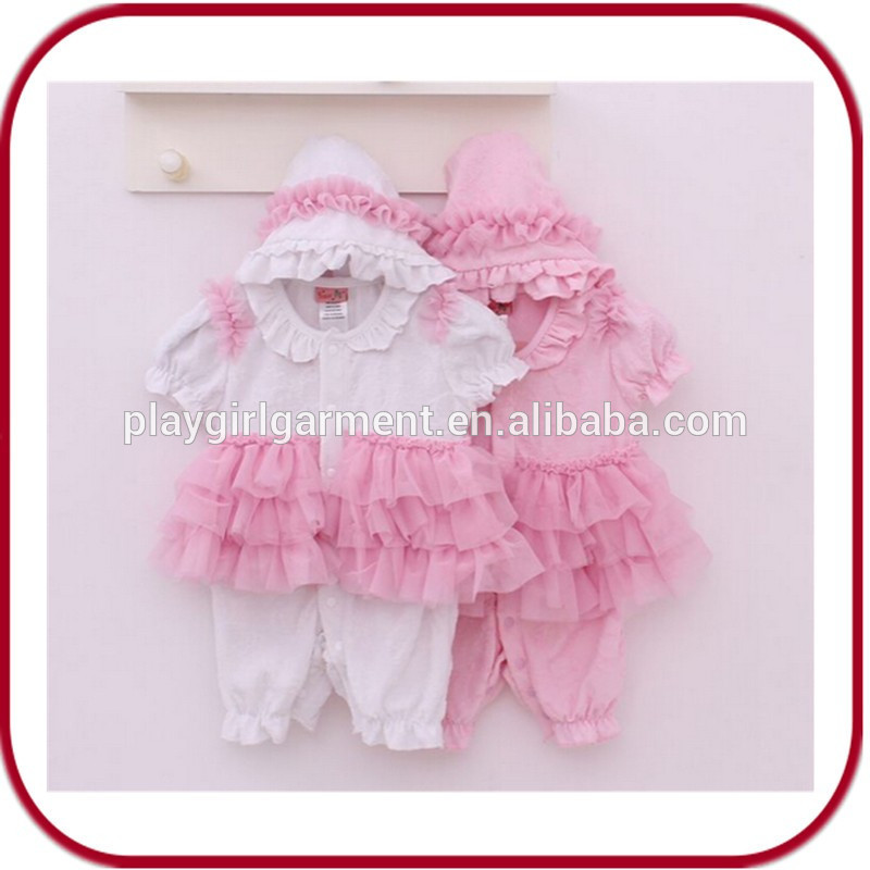 ピンク1年間生まれたばかりの赤ちゃんの衣類赤ちゃんのパーティードレスチュチュスカートpgbc- 0557-ベビーロンパース問屋・仕入れ・卸・卸売り