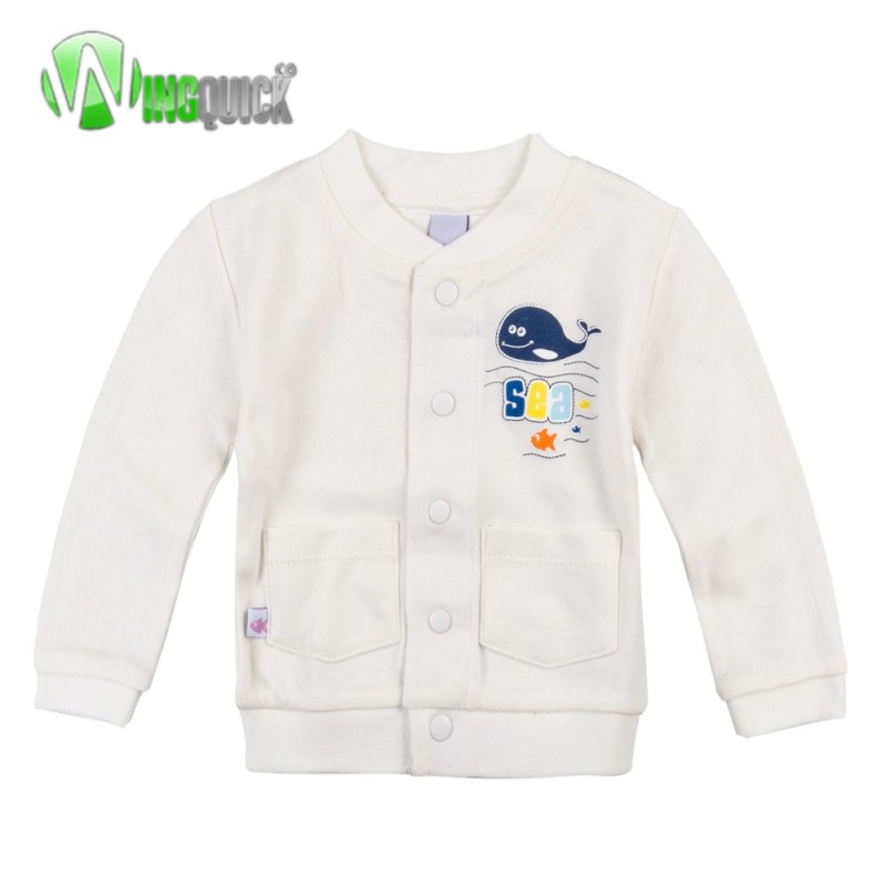 印象的な平野白い綿子供プルオーバーパーカーフード付きスウェットシャツでスタイリッシュなポケットデザインため最も素敵な赤ちゃんの女の子、-オーガニックコットンベビー服問屋・仕入れ・卸・卸売り