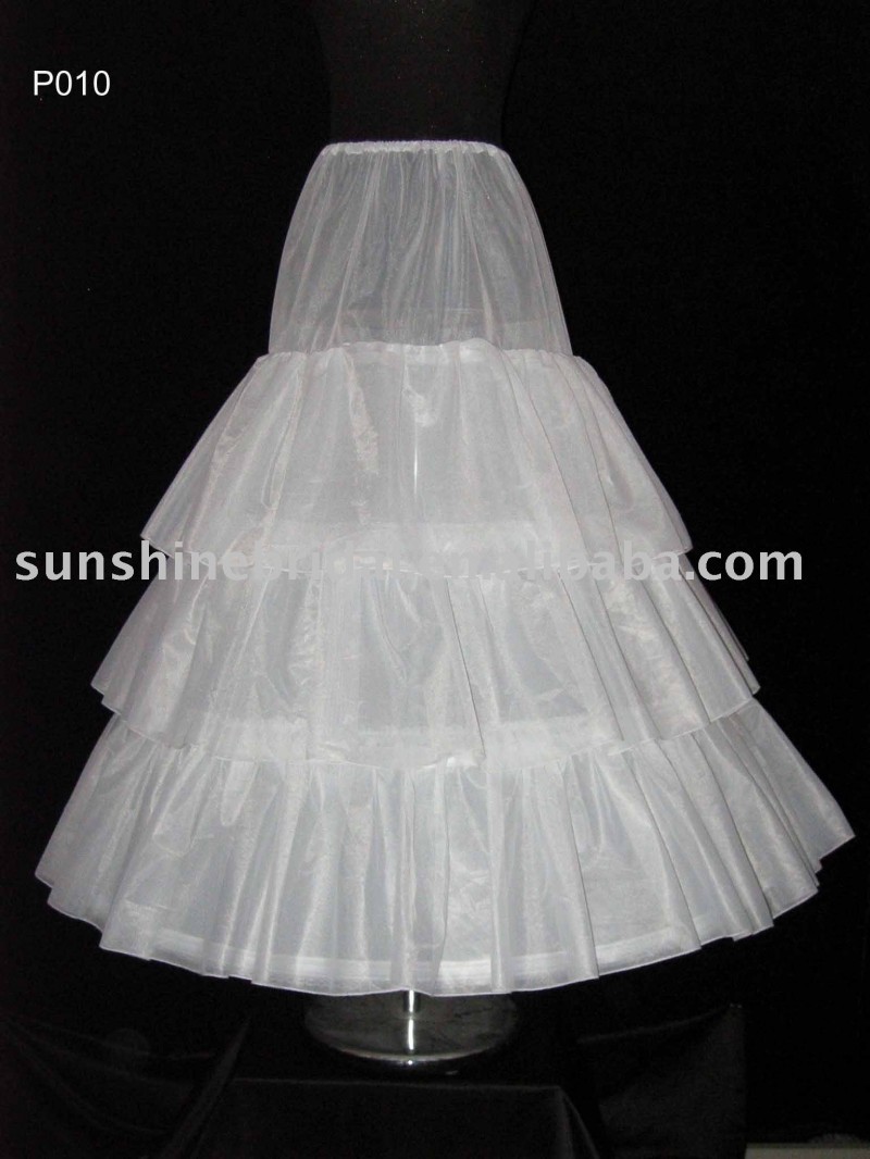 トップ品質ペチコート用ブライダル ウェディング ドレス p010 ホワイト ボール ガウン ペチコート-問屋・仕入れ・卸・卸売り