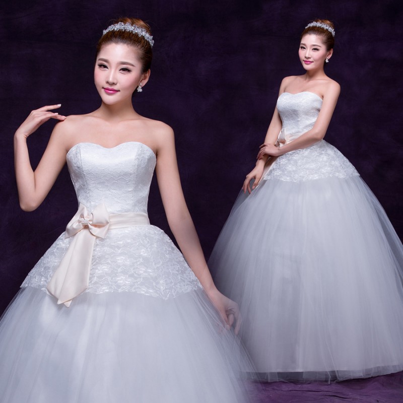 熱い販売ノースリーブ花嫁のドレスエレガントレースのウェディングドレス-プラスサイズドレス、スカート問屋・仕入れ・卸・卸売り