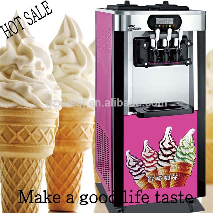 ce日本2015熱い販売のアイスクリームマシンコンプレッサー業務用販売のための、 ソフトアイスクリームマシン、 アイスクリーム製造機-製氷機問屋・仕入れ・卸・卸売り