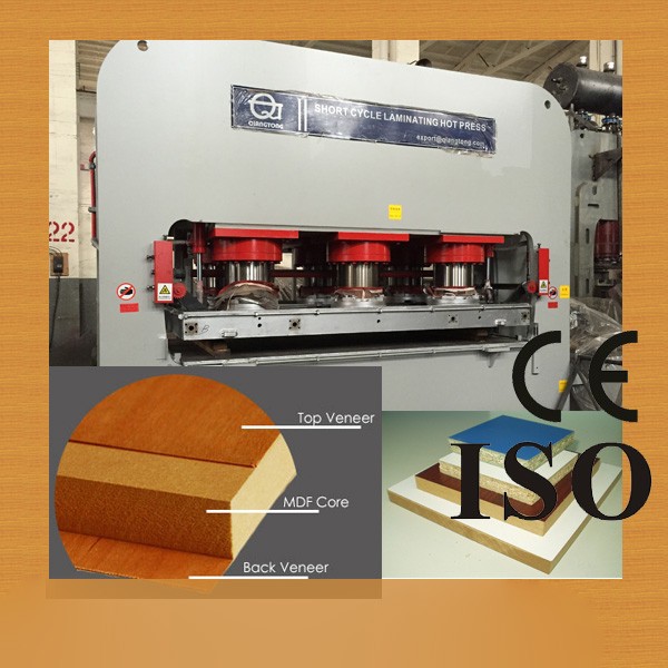 ラミネーションボードがマシンを作る/mdfボードの生産ライン/の粉マシンを押して-木質パネル製品製造機械問屋・仕入れ・卸・卸売り