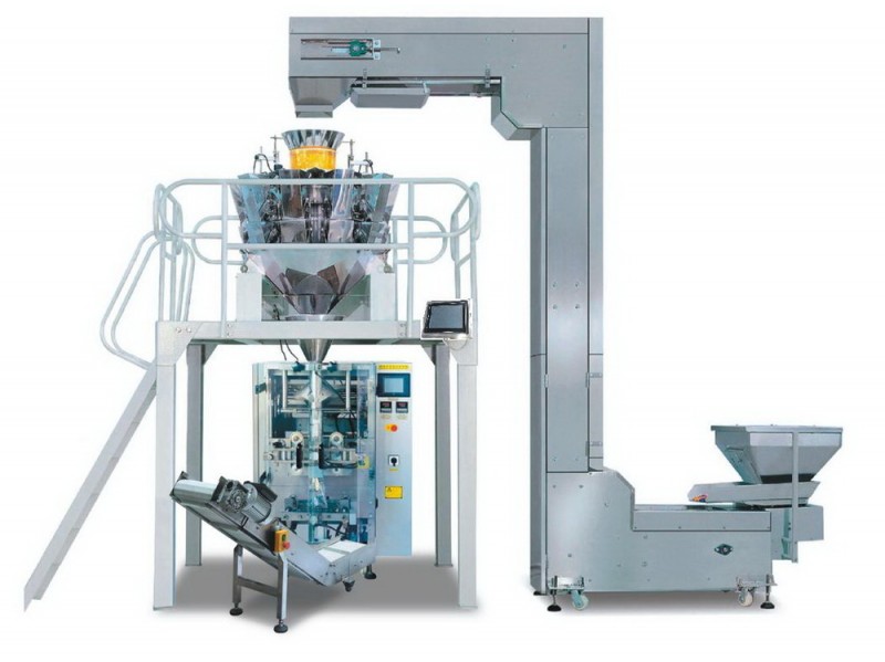 COLLAR TYPE VFFS POUCH PACKING MACHINE WITH MULTIHEAD WEIGHER - SERVO TYPE-包装ライン問屋・仕入れ・卸・卸売り