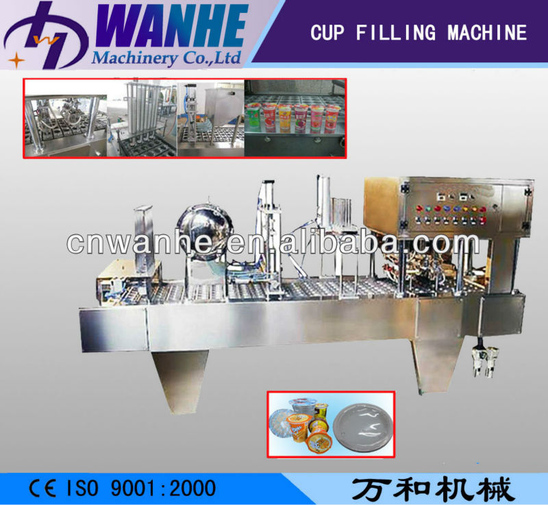 Wanhe- 6自動水カップは、 シール充填機( ce)-充填機問屋・仕入れ・卸・卸売り