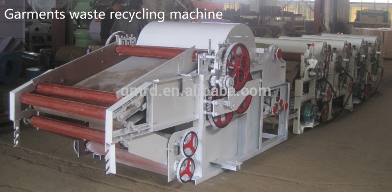 Gm400シックスローラー使用綿リサイクル機-織物の原料機械問屋・仕入れ・卸・卸売り