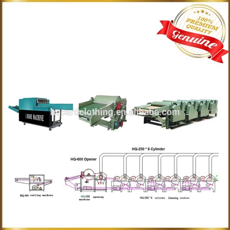 中国ファブリック綿廃棄物リサイクル機械のライン-他の織物機械問屋・仕入れ・卸・卸売り