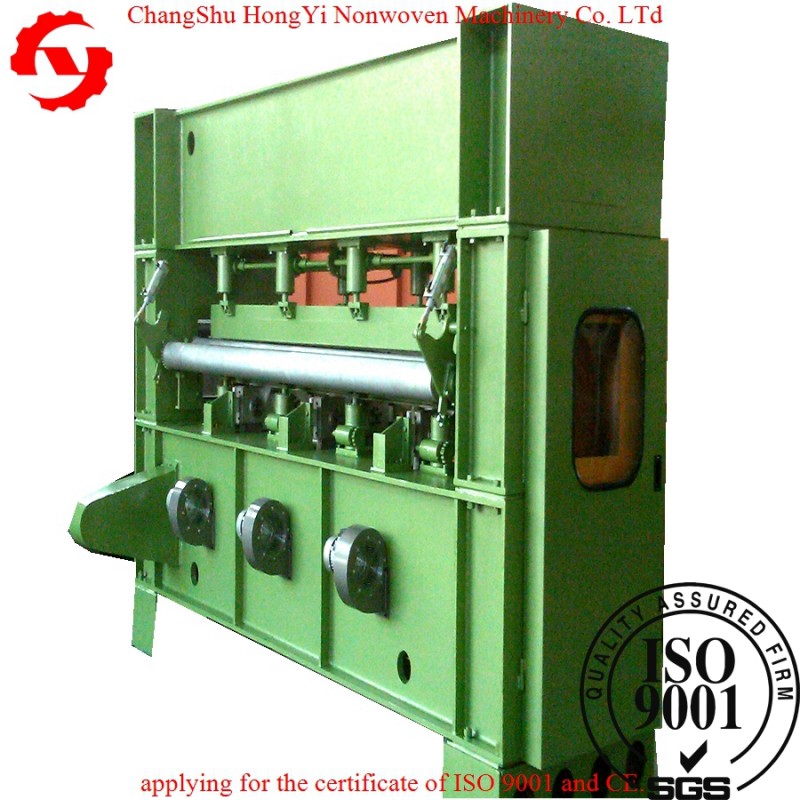 Hongyiは- iso9001自動ミドルスピード不織布針パンチングマシン-Nonwoven機械問屋・仕入れ・卸・卸売り