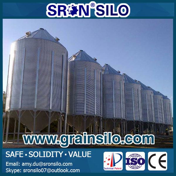 安全保証ホット亜鉛メッキ穀物貯蔵サイロ、保証30年寿命-サイロ問屋・仕入れ・卸・卸売り