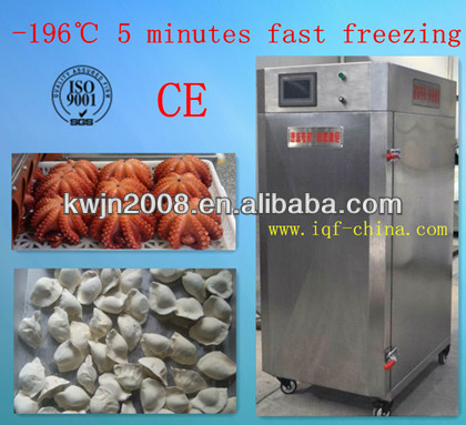 -190c餃子クイック冷凍庫100キログラム当たりアワー-魚の処理機械問屋・仕入れ・卸・卸売り