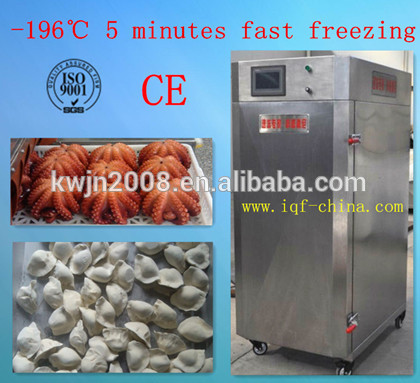 -190c液体窒素爆風チラー/食品冷凍機-魚の処理機械問屋・仕入れ・卸・卸売り