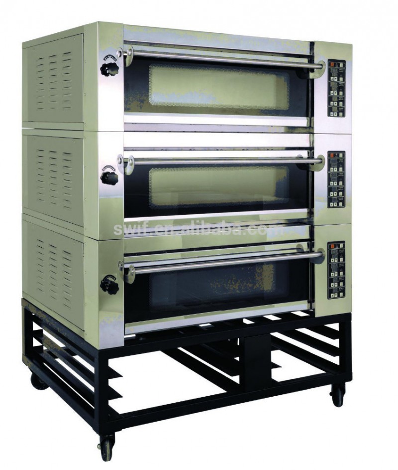 3層6トレイ電気オーブン/パンオーブン/ピタパンオーブン-ベーキング装置問屋・仕入れ・卸・卸売り