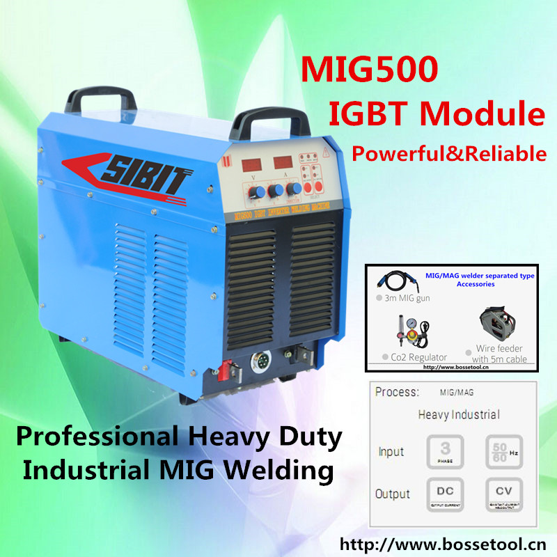 MIG500強力なigbtインバータco2 mig溶接機用ヘビーデューティ産業-ミグ溶接機問屋・仕入れ・卸・卸売り