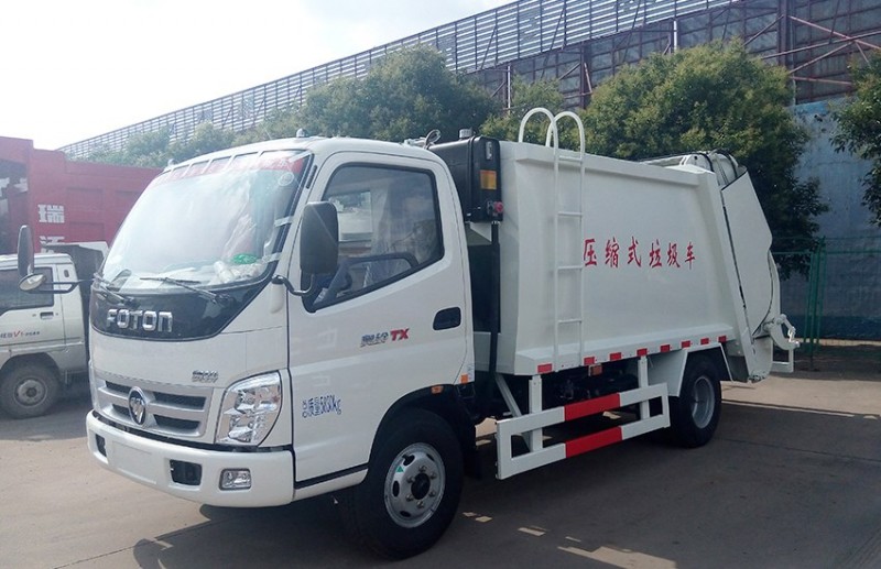 新しい中国ruvi 9m3圧縮タイプごみトラック/ごみ圧縮トラック/ごみコンパクタトラック-清掃車問屋・仕入れ・卸・卸売り