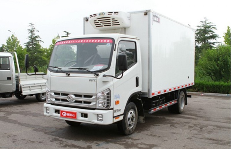 )新しい(2016) 3トンと4トン福田冷凍食品グラスファイバーボックス冷凍ユニットvan-清掃車問屋・仕入れ・卸・卸売り