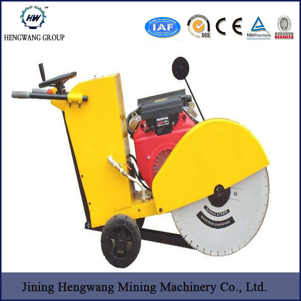 Hengwang HW400ウォーク背後床道路使用切削鋸機コンクリートカッターで有名なブランドガソリンエンジン-具体的なカッター問屋・仕入れ・卸・卸売り