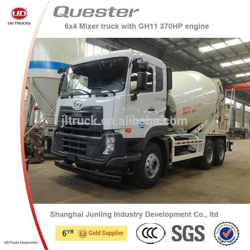 日産udquester6x49立方メートルコンクリートミキサー販売のためのトラック( ボルボグループ)-ミキサー車問屋・仕入れ・卸・卸売り