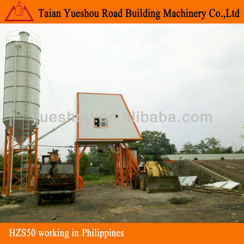 コンクリートミキシングプラント50立方メートル/hであるフィリピンで働い-その他建設資材製造機械問屋・仕入れ・卸・卸売り