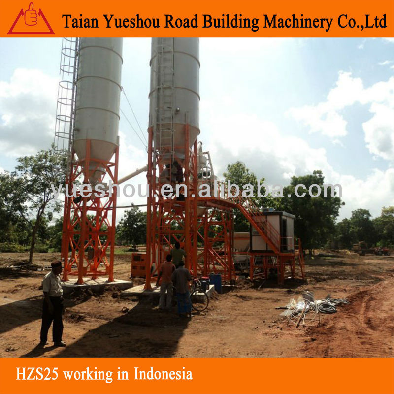 コンクリートミキシングプラント25m3/hで働いインドネシア-その他建設資材製造機械問屋・仕入れ・卸・卸売り