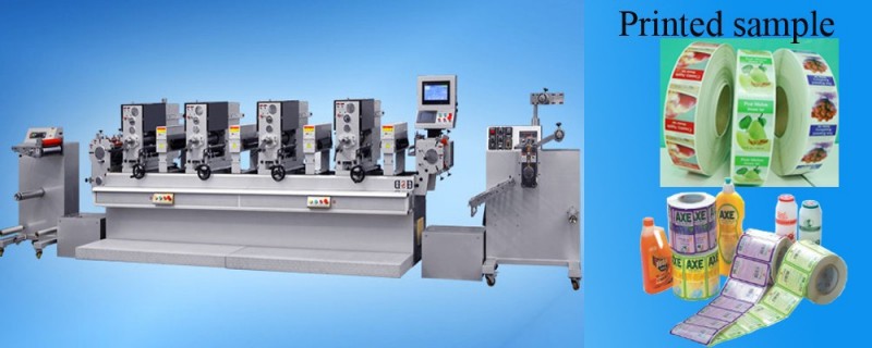 新製品フレキソステッカーロールにロールデジタルラベル印刷機-グラビア印刷の印字機問屋・仕入れ・卸・卸売り